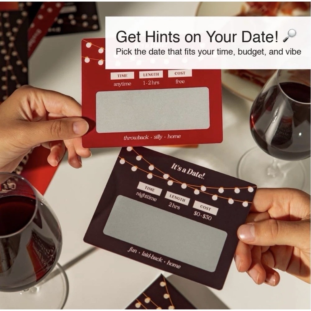 40 Fun and Romantic‎ Scratch off Date Night Ideas for Him, Her It's A Date! - Picture 6 of 7